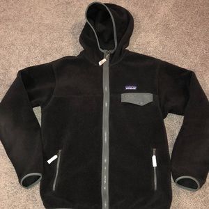 Synchilla snap zip up hoodie